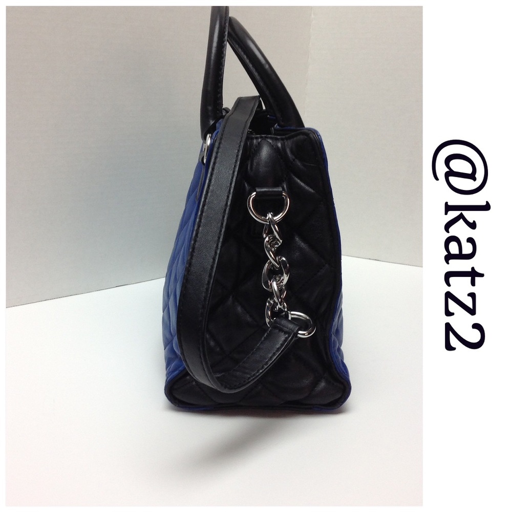 Michael Kors Quilted Leather Two-Toned Purse - Picture 3 of 6